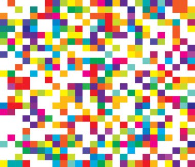 Rastgele kareler, dikdörtgenler siyah ve beyaz, tek renkli geometrik arkaplan, desen ve doku