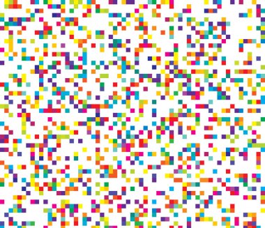 Rastgele kareler, dikdörtgenler siyah ve beyaz, tek renkli geometrik arkaplan, desen ve doku