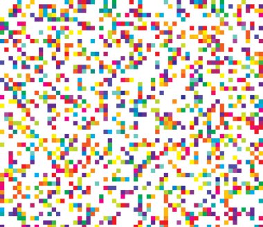 Rastgele kareler, dikdörtgenler siyah ve beyaz, tek renkli geometrik arkaplan, desen ve doku