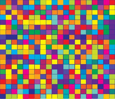 Rastgele kareler, dikdörtgenler siyah ve beyaz, tek renkli geometrik arkaplan, desen ve doku