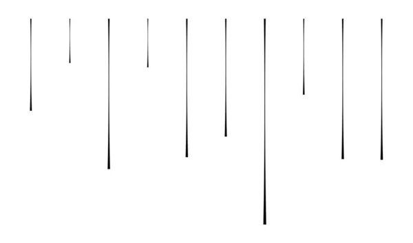 Lignes Aléatoires Irrégulières Élément Vectoriel Motif Rayures — Image vectorielle