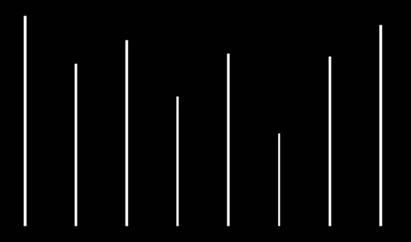 Onregelmatige Willekeurige Lijnen Strepen Patroon Vector Element — Stockvector