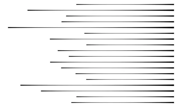 Líneas Aleatorias Irregulares Rayas Patrón Vector Elemento — Vector de stock