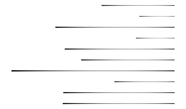 Lignes Aléatoires Irrégulières Élément Vectoriel Motif Rayures — Image vectorielle