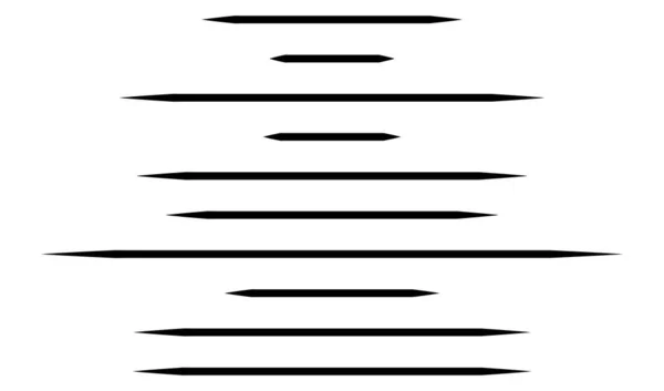 Nieregularne Linie Losowe Paski Element Wektora Wzorca — Wektor stockowy