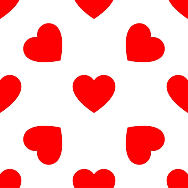 Απρόσκοπτη Επαναλαμβανόμενο Σχήμα Καρδιάς Μοτίβο Εικόνας Υφή Περιτύλιγμα Καρδιάς Περιτύλιγμα — Διανυσματικό Αρχείο