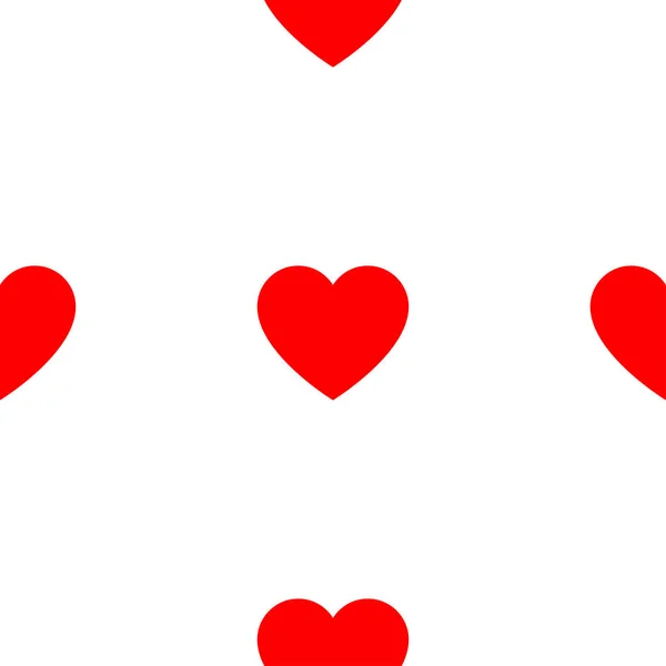 Бесшовная Повторяемая Форма Сердца Иконка Текстура Обёртка Сердца Оберточная Бумага — стоковый вектор