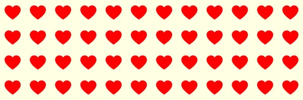 Nahtlose Wiederholbare Herzform Symbolmuster Textur Herzverpackung Verpackungspapier Hintergrund Bestandsvektorillustration Clip — Stockvektor