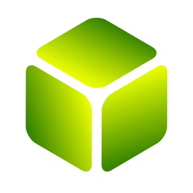 İnşaat, inşa, inşa, inşa, teknoloji, mimari ve geliştirme ikonu, sembol, logo olarak 3D izometrik küp (ler). Stock vektör illüstrasyonu, klip- art grafikleri