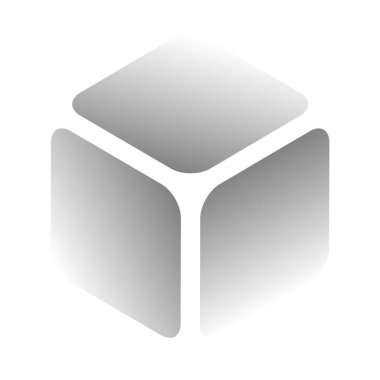 İnşaat, inşa, inşa, inşa, teknoloji, mimari ve geliştirme ikonu, sembol, logo olarak 3D izometrik küp (ler). Stock vektör illüstrasyonu, klip- art grafikleri