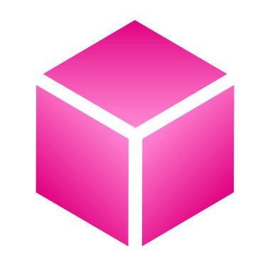 İnşaat, inşa, inşa, inşa, teknoloji, mimari ve geliştirme ikonu, sembol, logo olarak 3D izometrik küp (ler). Stock vektör illüstrasyonu, klip- art grafikleri