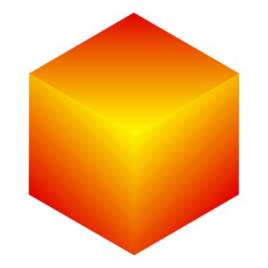 İnşaat, inşa, inşa, inşa, teknoloji, mimari ve geliştirme ikonu, sembol, logo olarak 3D izometrik küp (ler). Stock vektör illüstrasyonu, klip- art grafikleri