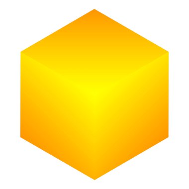 İnşaat, inşa, inşa, inşa, teknoloji, mimari ve geliştirme ikonu, sembol, logo olarak 3D izometrik küp (ler). Stock vektör illüstrasyonu, klip- art grafikleri