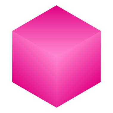 İnşaat, inşa, inşa, inşa, teknoloji, mimari ve geliştirme ikonu, sembol, logo olarak 3D izometrik küp (ler). Stock vektör illüstrasyonu, klip- art grafikleri