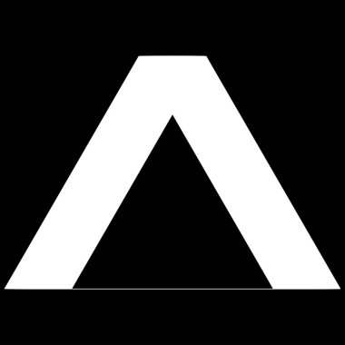 Üçgen, üçgen geometrik soyut düzensiz, asimetrik şekil, element. Stock vektör illüstrasyonu, klip- art grafikleri