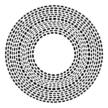 Yuvarlak yuvarlak eşmerkezli çakıl taşı, taş, kaya şekilleri. Dairesel, konsantre oval halkalar. 