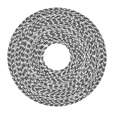 Yuvarlak yuvarlak eşmerkezli çakıl taşı, taş, kaya şekilleri. Dairesel, konsantre oval halkalar. 