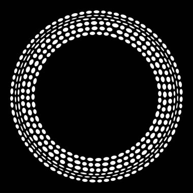 Yuvarlak yuvarlak eşmerkezli çakıl taşı, taş, kaya şekilleri. Dairesel, konsantre oval halkalar. 