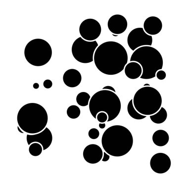 Rastgele kaotik daireler kompozisyonu. Rastgelelik kavramı