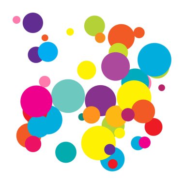 Rastgele kaotik daireler kompozisyonu. Rastgelelik kavramı