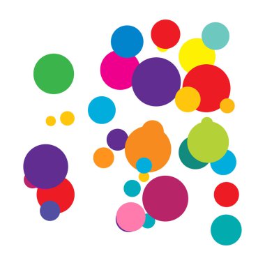 Rastgele kaotik daireler kompozisyonu. Rastgelelik kavramı