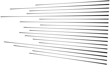 3D dinamik çizgiler, perspektif geometrik vektör çizgileri