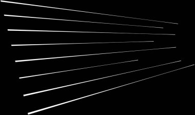3D dinamik çizgiler, perspektif geometrik vektör çizgileri