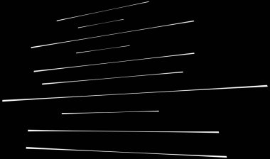 3D dinamik çizgiler, perspektif geometrik vektör çizgileri