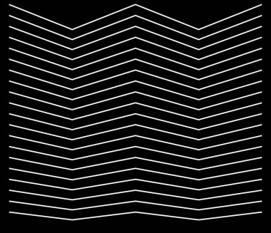 Dalgalı, zigzag, el sallama, çapraz çizgiler, yatay ayırıcılar. Çizgiler, şeritler.