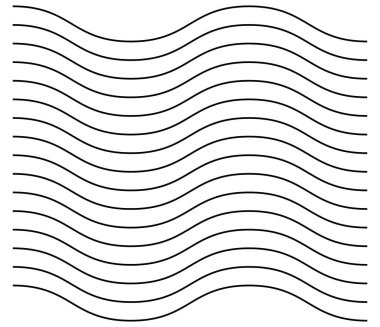 Dalgalı, zigzag, el sallama, çapraz çizgiler, yatay ayırıcılar. Çizgiler, şeritler.