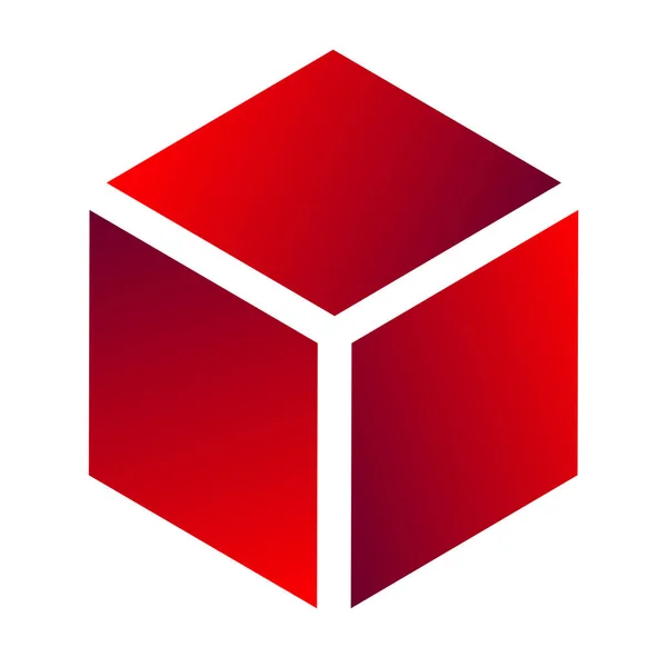 Cubo Isométrico Como Construção Construção Construção Tecnologia Arquitetura Ícone Desenvolvimento —  Vetores de Stock