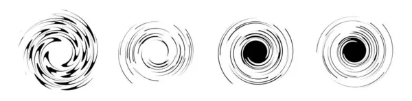 Детальная Абстрактная Спираль Вихрь Вихрь Вихревой Дизайн Вектор Элемента Вектор — стоковый вектор