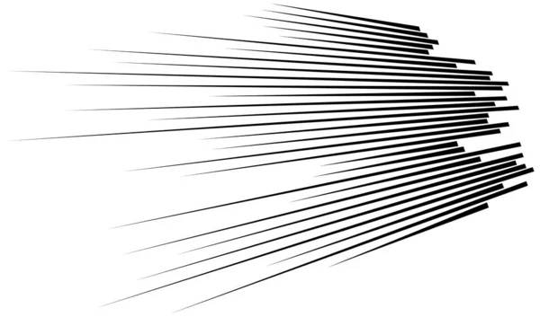 3Dダイナミックライン 視点幾何学的ベクトルのストライプ要素 — ストックベクタ