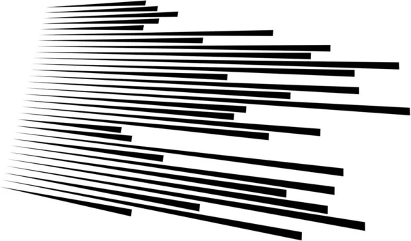 Líneas Dinámicas Elemento Rayas Perspectiva Vector Geométrico — Archivo Imágenes Vectoriales