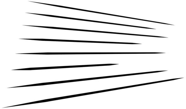 Dynamische Linien Streifenelement Perspektivischen Geometrischen Vektor — Stockvektor