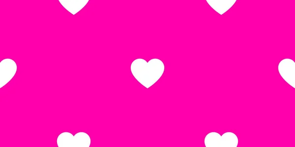 ピンク パープルのシームレスで再現性のあるハート型 アイコンパターン テクスチャ 心のラッパー 包装紙の背景 ストック ベクトル イラスト クリップ — ストックベクタ