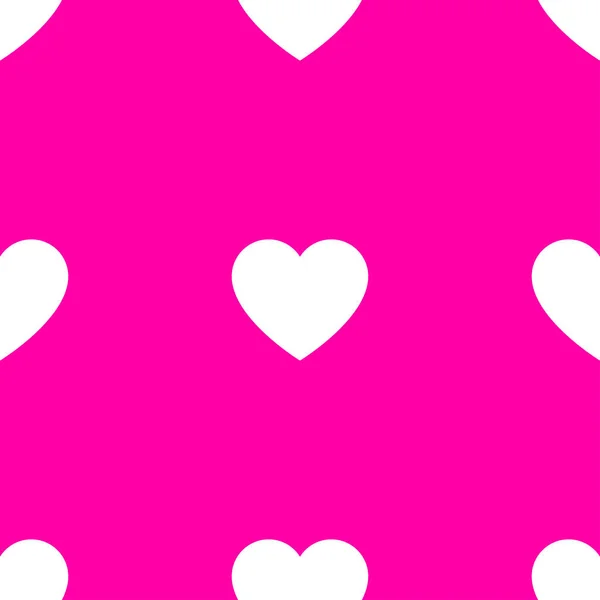 Pink Purple Seamless Repeable Heart Shape Icon Pattern Texture Обёртка — стоковый вектор