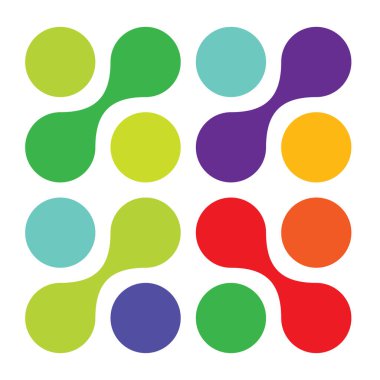 Metal, bağlantılı noktalar, daireler şekli, doku elementi