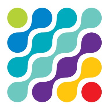 Metal, bağlantılı noktalar, daireler şekli, doku elementi