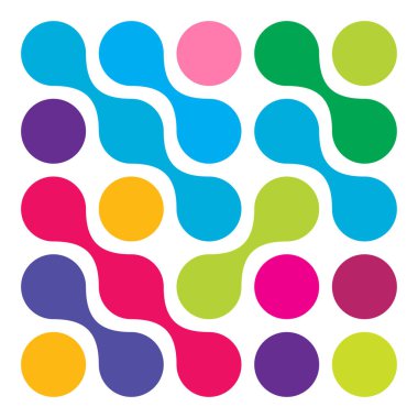 Metal, bağlantılı noktalar, daireler şekli, doku elementi