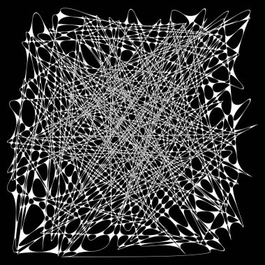 Dalgalı, dalgalı, dalgalı, eğri büğrü çizgi. Düzensiz rastgele çizgiler