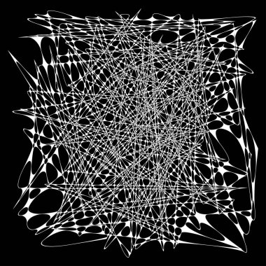 Dalgalı, dalgalı, dalgalı, eğri büğrü çizgi. Düzensiz rastgele çizgiler