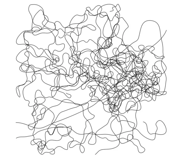 Dalgalı, dalgalı, dalgalı, eğri büğrü çizgi. Düzensiz rastgele çizgiler