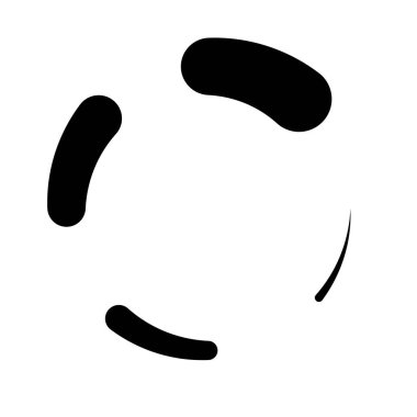 Eşmerkezli halka, doğrusal geometrik element. Yörünge sembolü.