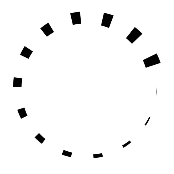 同心环 线形几何元件 轨道符号 — 图库矢量图片