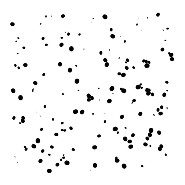 Zufällige Punkte Kreismuster Tupfen Pointillistisch Stickiger Hintergrund — Stockvektor