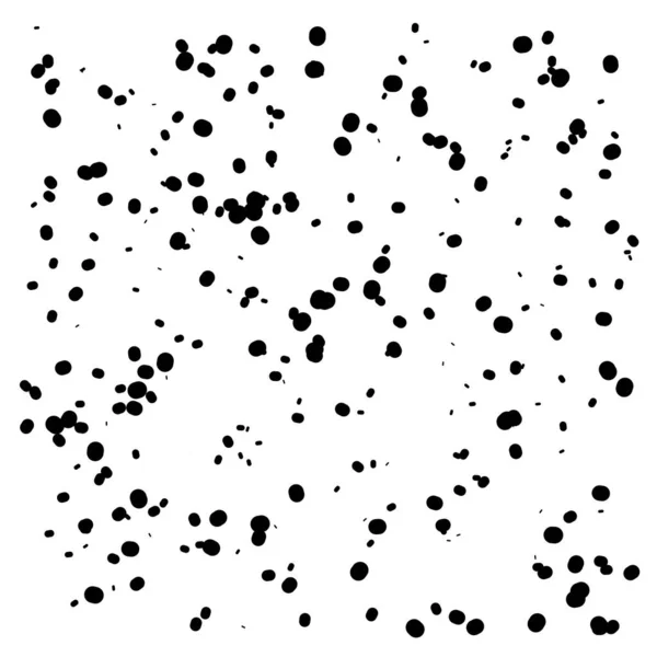 Puntini Casuali Schema Dei Cerchi Polka Dots Puntinista Sfondo Stippling — Vettoriale Stock