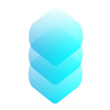 Daha çok, katmanlı, katmanlı yığın, blok, çok. Veritabanı, yedekleme, web sunucusu, sunucu donanım vektör simgesi, sembol