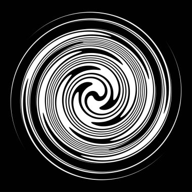 Sarmal, girdap, dönme elementi. Girdap, girdap, kule ve sarmal vektör şekli