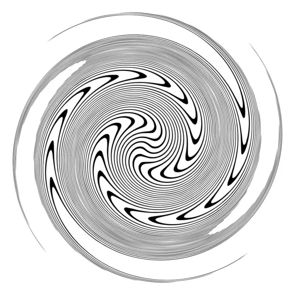 螺旋形 螺旋形 螺旋形元素 螺旋形和螺旋形矢量 — 图库矢量图片
